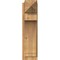 Ekena Millwork Imperial Arts & Crafts Rough Sawn Outlooker, Western Red Cedar, 8"W x 18"D x 30"H OUT08X18X30IMP03RWR - alternate 2